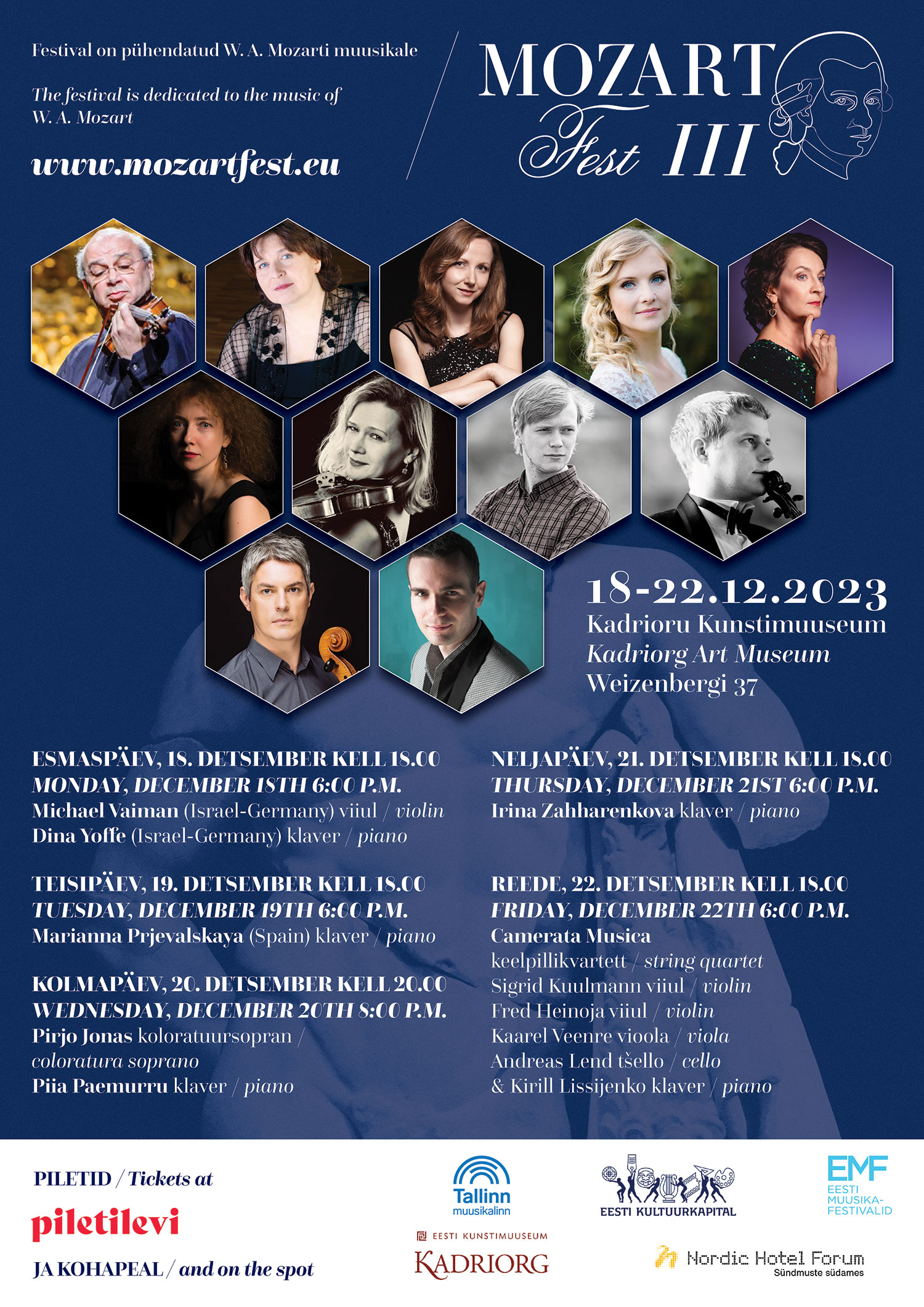 Mozart Fest Poster